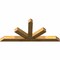 Ekena Millwork Saratoga Rough Sawn Timber Gable Bracket, Western Red Cedar, 60"W x 27"H x 4"D x 4"F, 11/12 Pitch GBW060X27X0404SAR00RWR - alternate 4